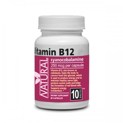 Vitamín B12 60kaps 500x500